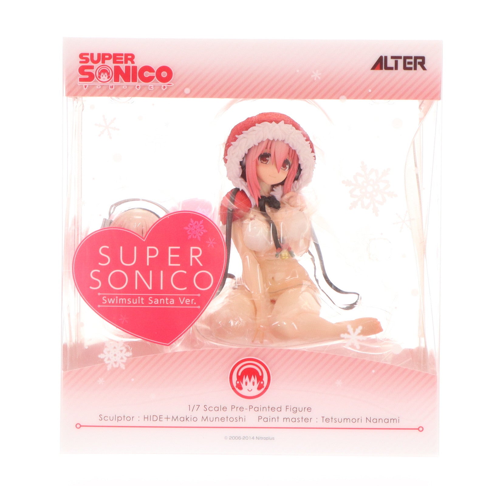 【中古即納】[FIG]すーぱーそに子 水着サンタVer. NITRO SUPER SONIC 1/7 完成品 フィギュア アルター(20140910)