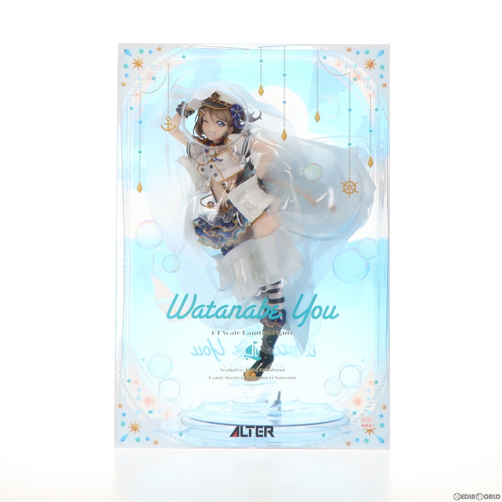 【中古即納】[FIG]渡辺曜(わたなべよう) ラブライブ!スクールアイドルフェスティバル ALL STARS 1/7 完成品 フィギュア アルター(20240410)