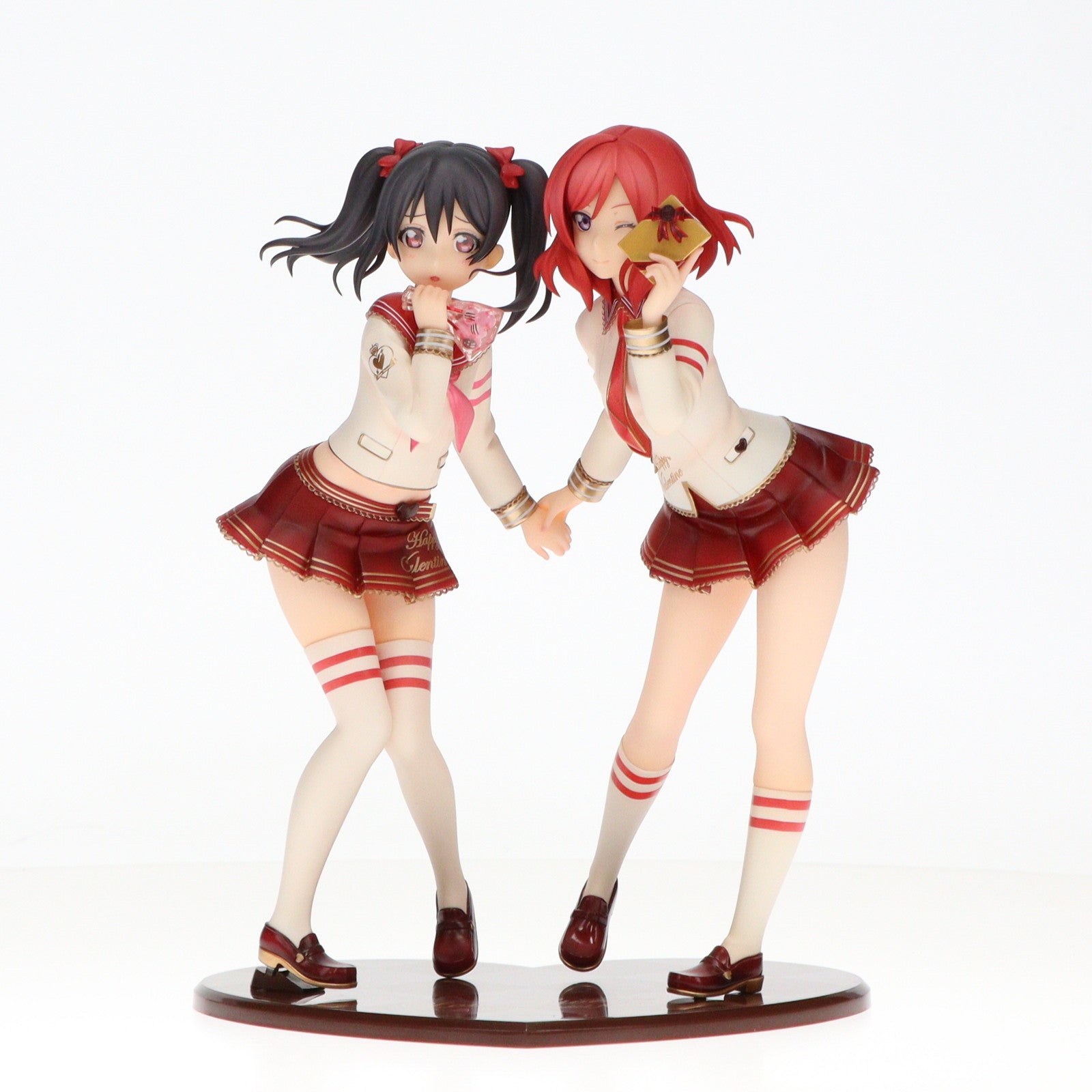 【中古即納】[FIG]矢澤にこ&西木野真姫(やざわにこ&にしきのまき) バレンタイン編 ラブライブ!スクールアイドルフェスティバル 1/7 完成品 フィギュア アルター(20190119)