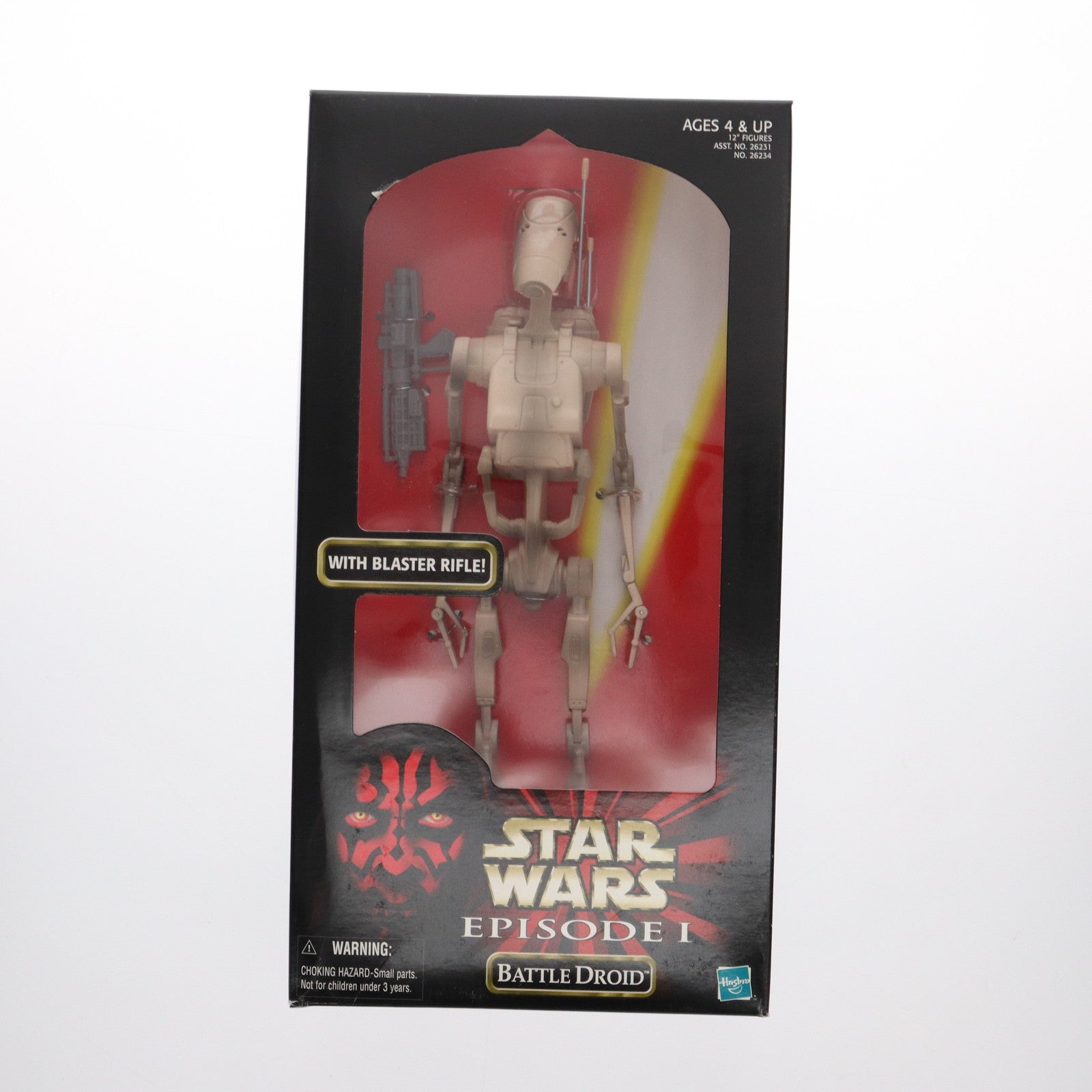 【中古即納】[FIG]スター・ウォーズ 12インチフィギュア バトル・ドロイド STAR WARS エピソード1/ファントム・メナス 完成品 可動フィギュア(26234) ハズブロ/トミー(19991231)