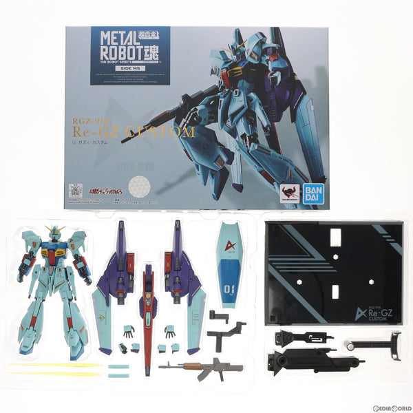 中古即納】[FIG]魂ウェブ商店限定 METAL ROBOT魂(SIDE MS) リ・ガズィ・カスタム 機動戦士ガンダム 逆襲のシャア MSV 完成品  可動フィギュア バンダイスピリッツ