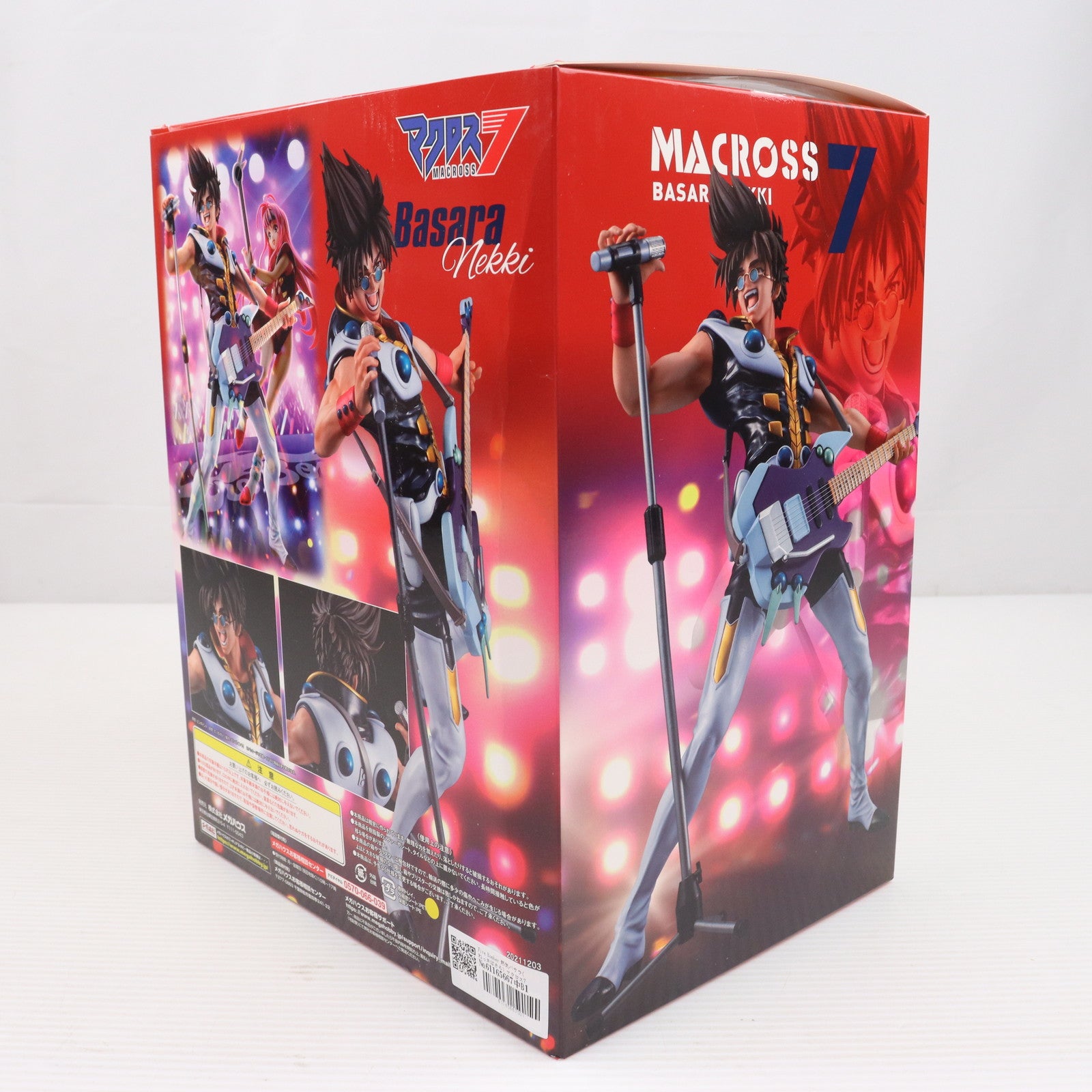 中古即納】[FIG]Fire Bomber 熱気バサラ(ねっきばさら) マクロス7 完成品 フィギュア メガトレショップ&オンラインショップ限定  メガハウス