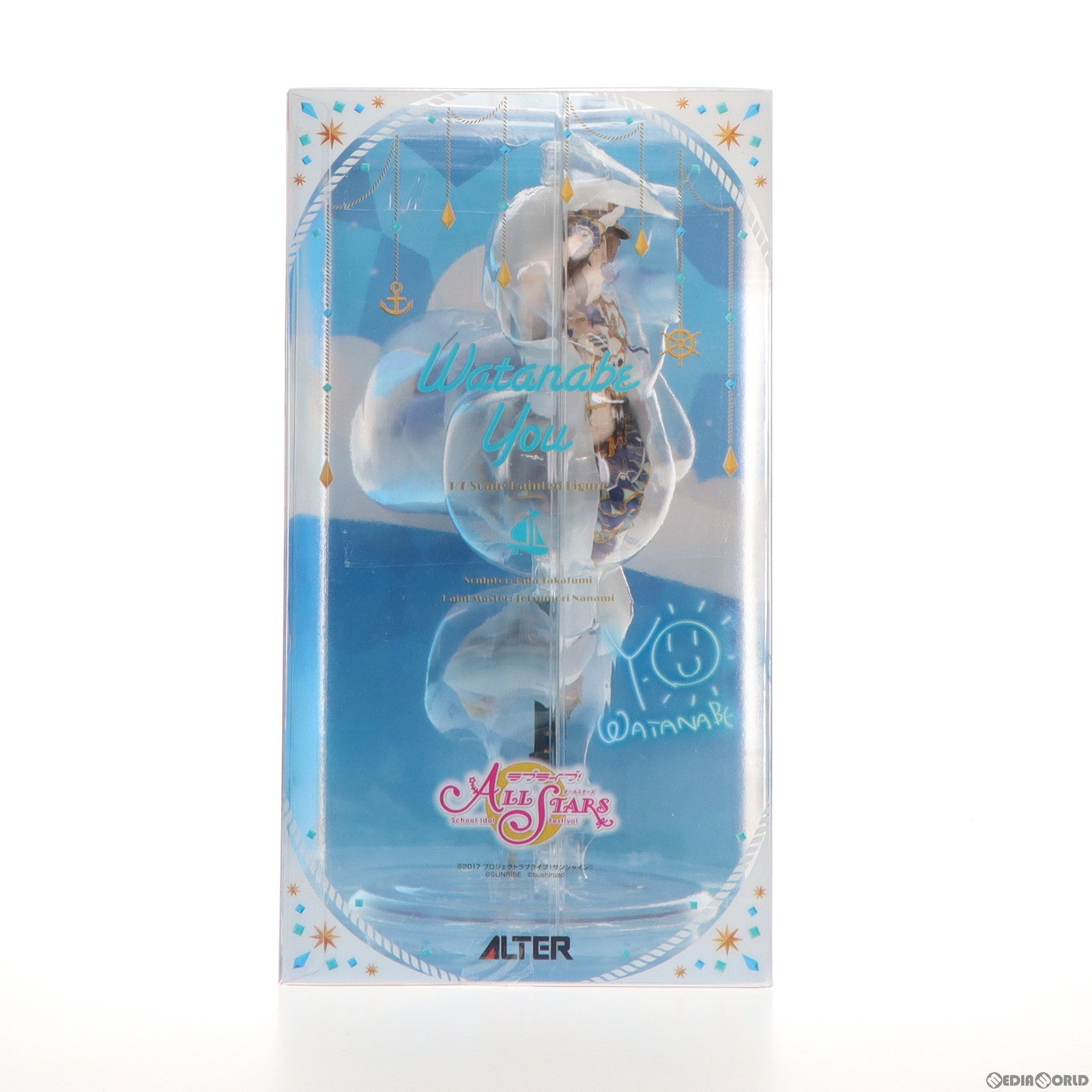 【中古即納】[FIG]渡辺曜(わたなべよう) ラブライブ!スクールアイドルフェスティバル ALL STARS 1/7 完成品 フィギュア アルター(20240410)