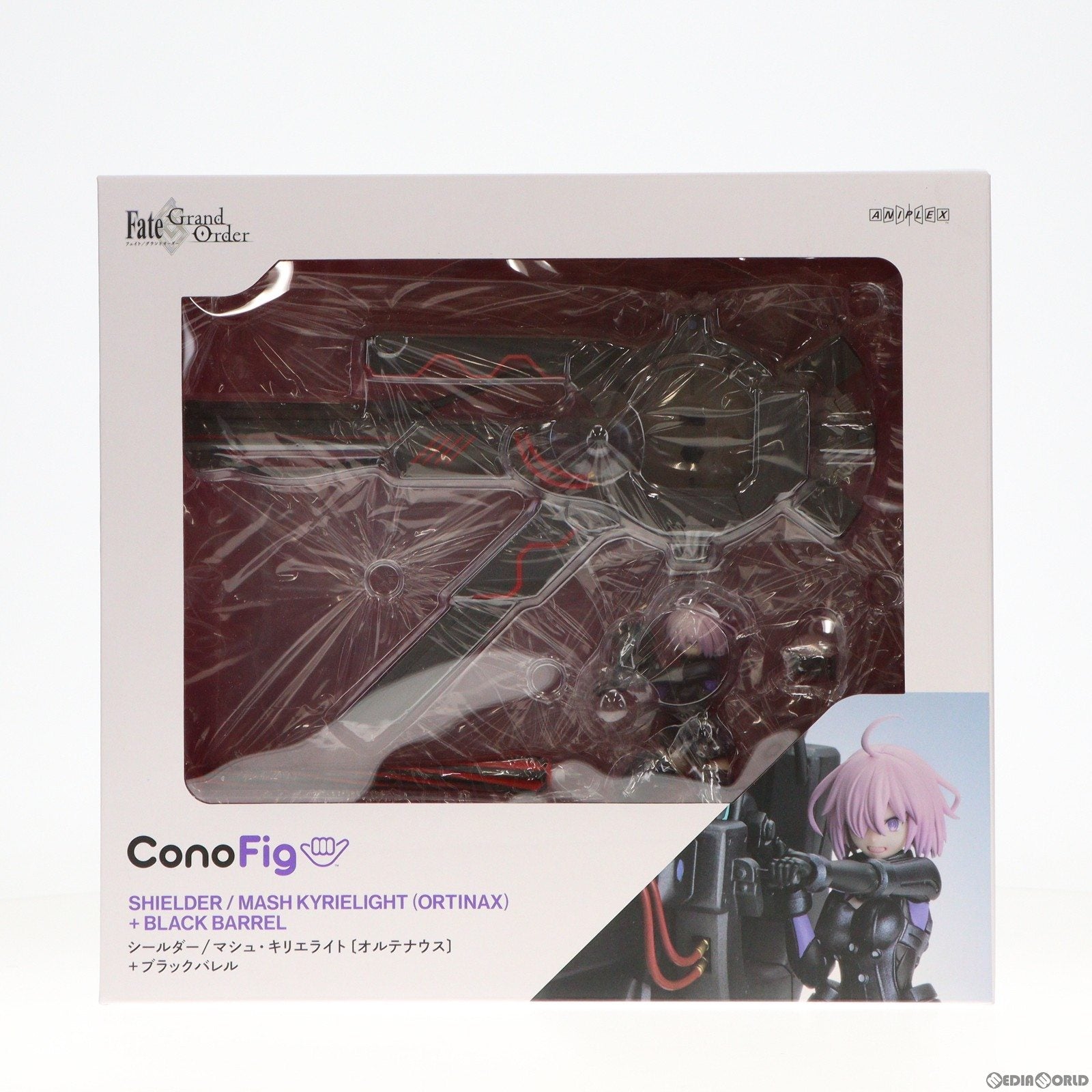 【中古即納】[FIG] ANIPLEX+限定 ConoFig(コノフィグ) シールダー/マシュ・キリエライト〔オルテナウス〕+ブラックバレル Fate/Grand Order(フェイト/グランドオーダー) 完成品 フィギュア アニプレックス(20231130)