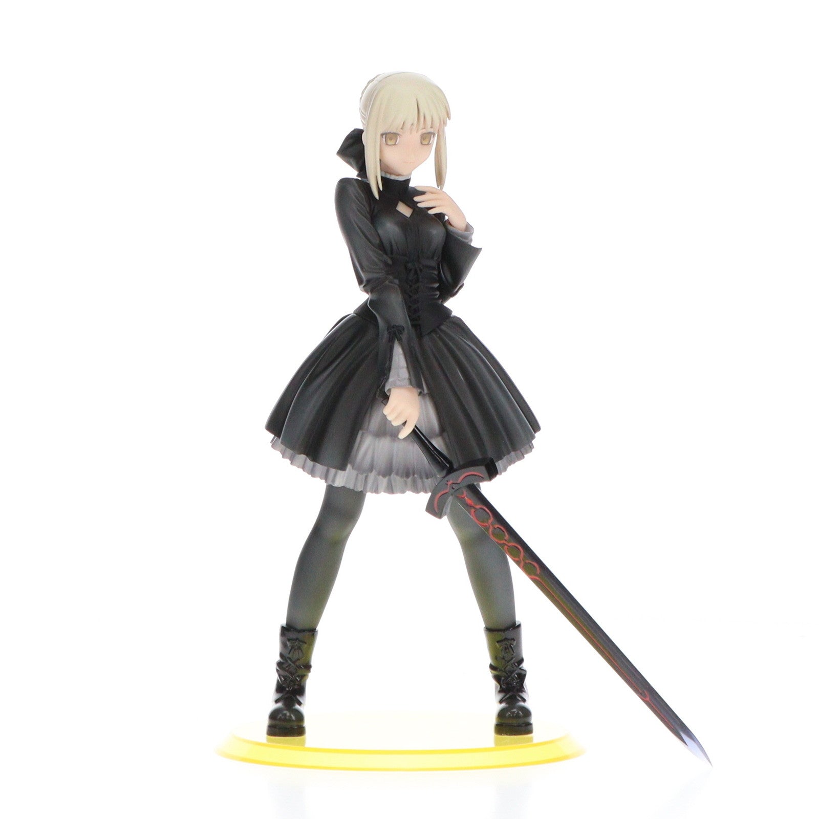 【中古即納】[FIG]黒セイバー ドレスVer. Fate/hollow ataraxia(フェイト/ホロウ アタラクシア) 1/8 完成品 フィギュア アルター(20060729)