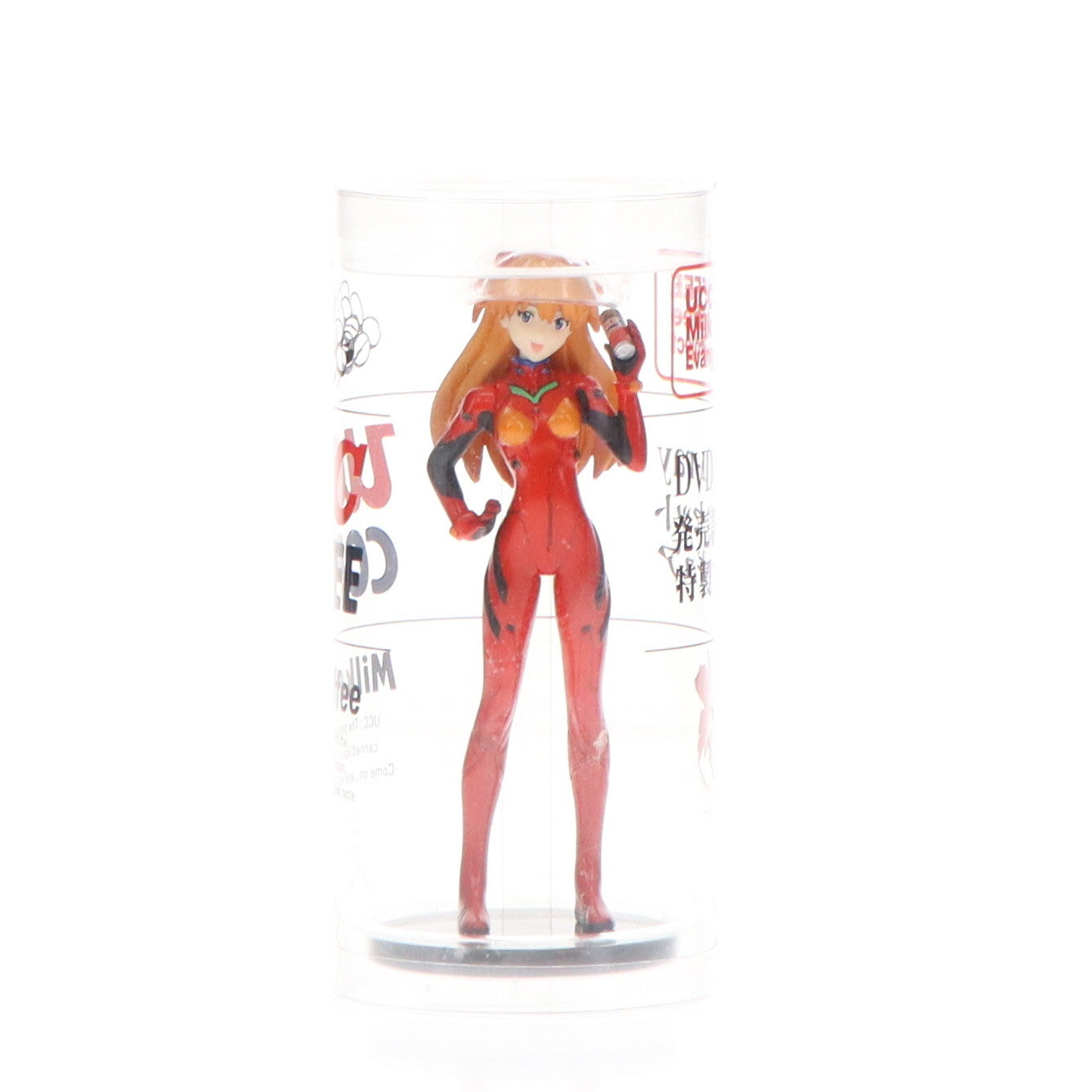 【中古即納】[FIG](フィギュア単品)式波・アスカ・ラングレー UCC COFFEE Milk&Coffee 250g 特製フィギュア付セット同梱品(Blu-Ray&DVD発売記念) ヱヴァンゲリヲン新劇場版:破 完成品 フィギュア コトブキヤ(20100427)