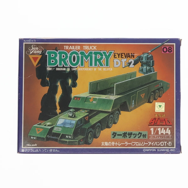 【中古即納】[FIG]太陽の牙ダグラム 1/144 コレクションシリーズ08 ブロムリー・アイバンDT-2 完成品 可動フィギュア  タカラ(19991231)