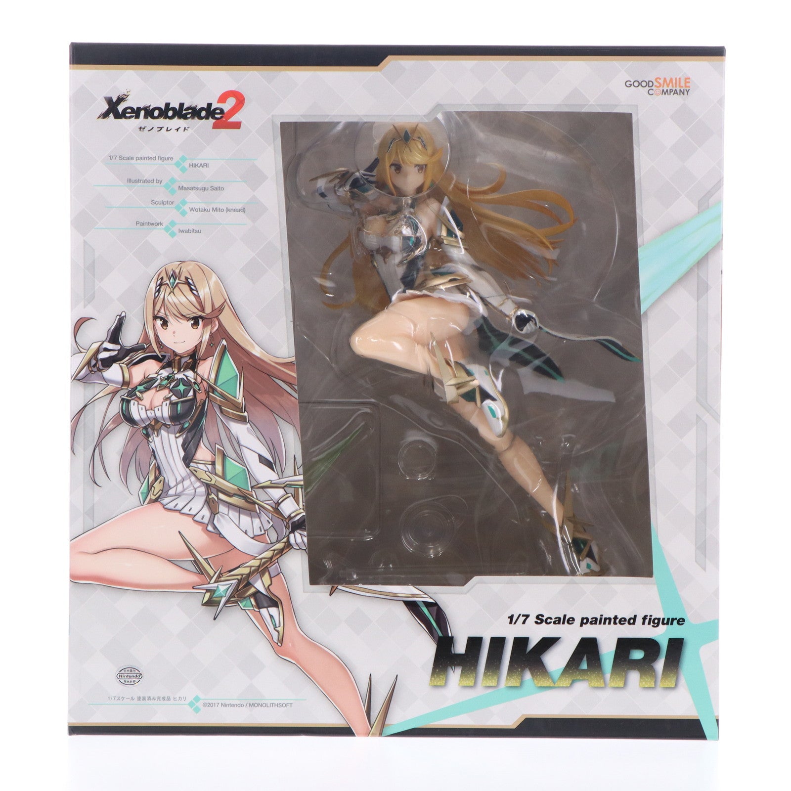 【中古即納】[FIG]ヒカリ ゼノブレイド2 1/7 完成品 フィギュア GOODSMILE ONLINE SHOP&Amazon.co.jp&あみあみ限定 グッドスマイルカンパニー(20190331)