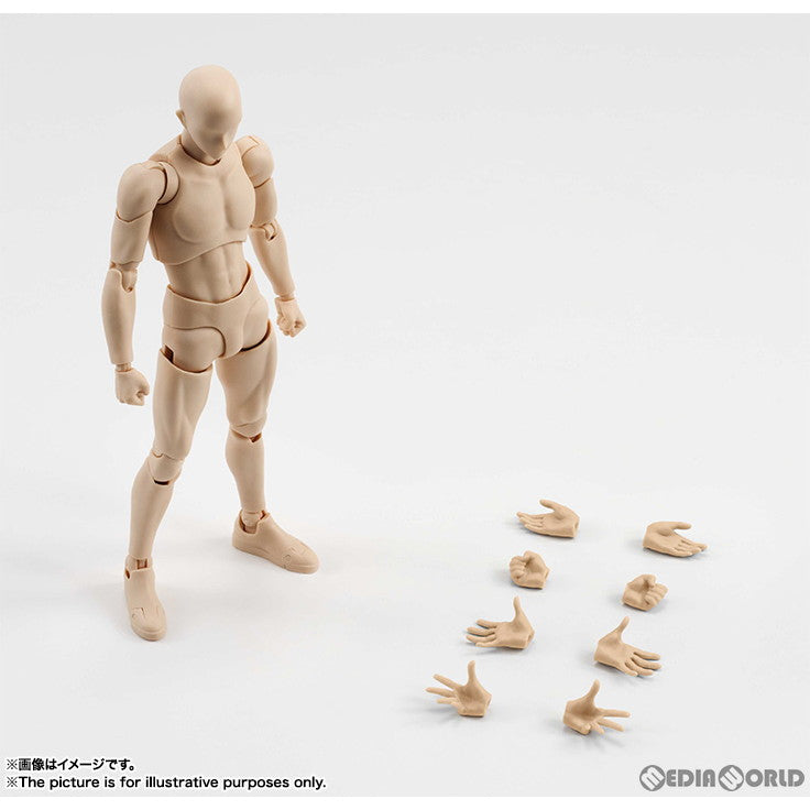 【中古即納】[FIG]S.H.Figuarts(フィギュアーツ) ボディくん(Pale orange Color Ver.) 完成品 可動フィギュア バンダイ(20160423)