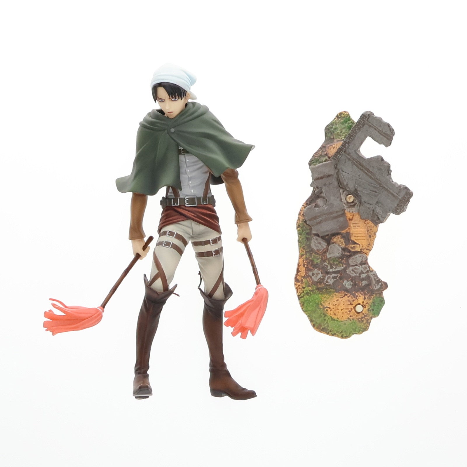 【中古即納】[FIG] 流通限定 BRAVE-ACT(ブレイブアクト) リヴァイ(お掃除版) 進撃の巨人 1/8 完成品 フィギュア 千値練(せんちねる) (20140131)