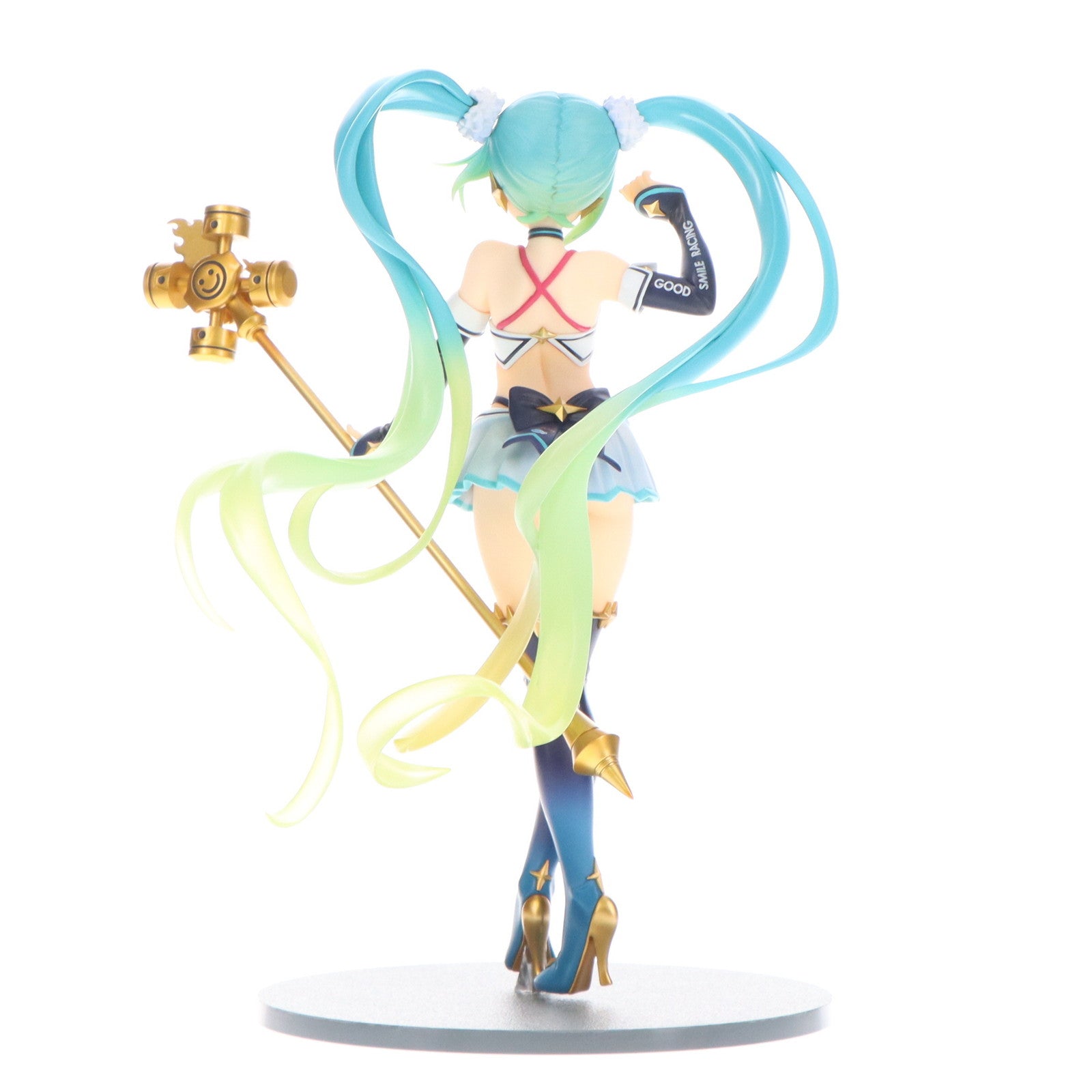 【中古即納】[FIG]レーシングミク 2018 summer Ver. キャラクター・ボーカル・シリーズ 01 初音ミク 1/7 完成品 フィギュア  GOODSMILE ONLINE SHOP&あみあみ&Amazon.co.jp限定 マックスファクトリー(20210630)