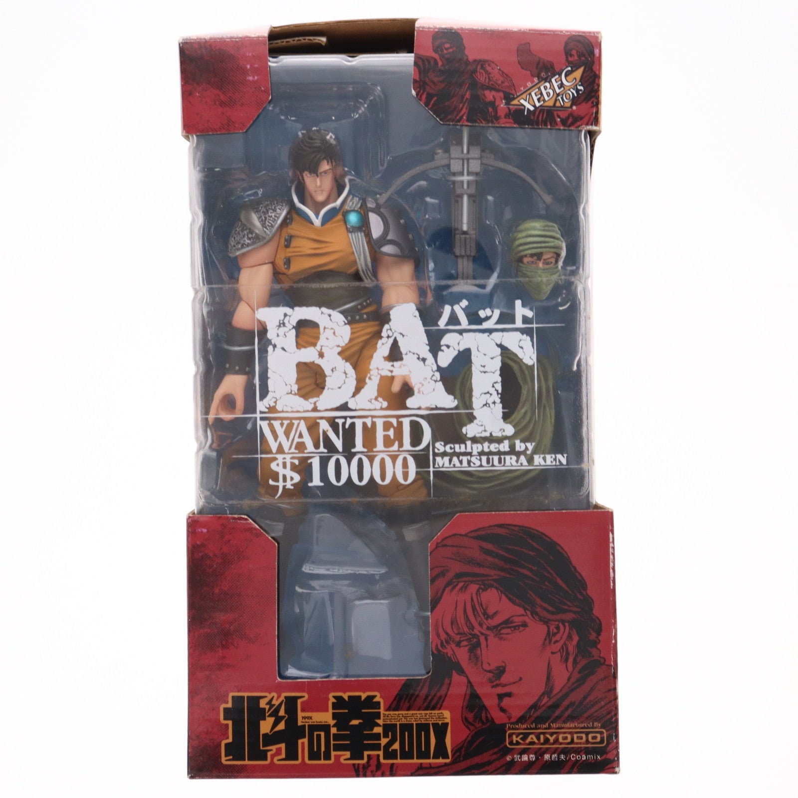 【中古即納】[FIG]北斗の拳200X アクションフィギュア バット(成人) 完成品 可動フィギュア 海洋堂(20050531)