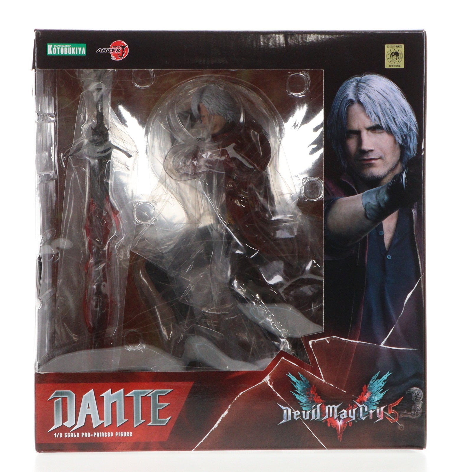 【中古即納】[FIG]ARTFX J ダンテ デビル メイ クライ 5 1/8 完成品 フィギュア(PP812) コトブキヤ(20190927)