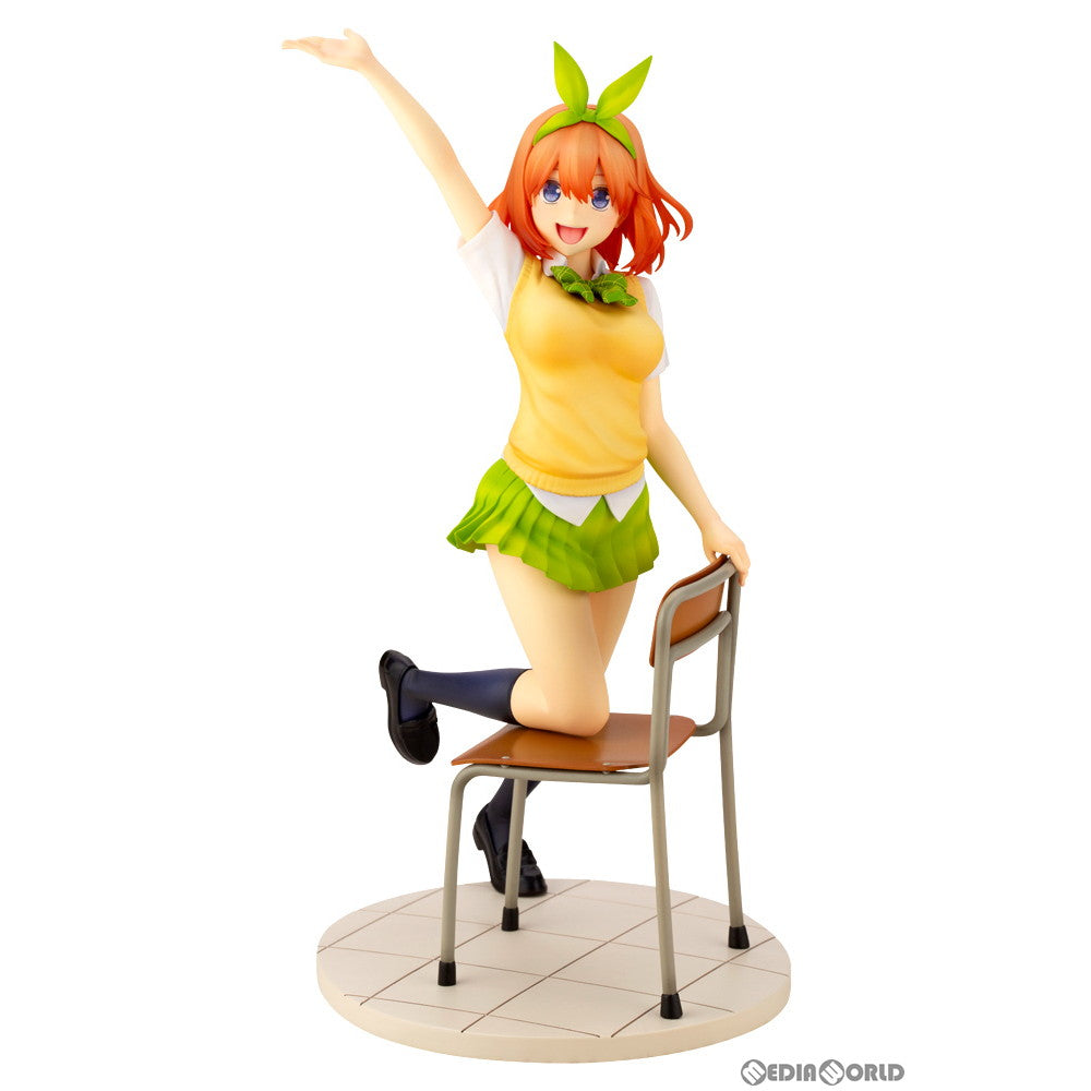 【中古即納】[FIG]中野四葉(なかのよつば) 五等分の花嫁 1/8 完成品 フィギュア(PP893) コトブキヤ(20210228)