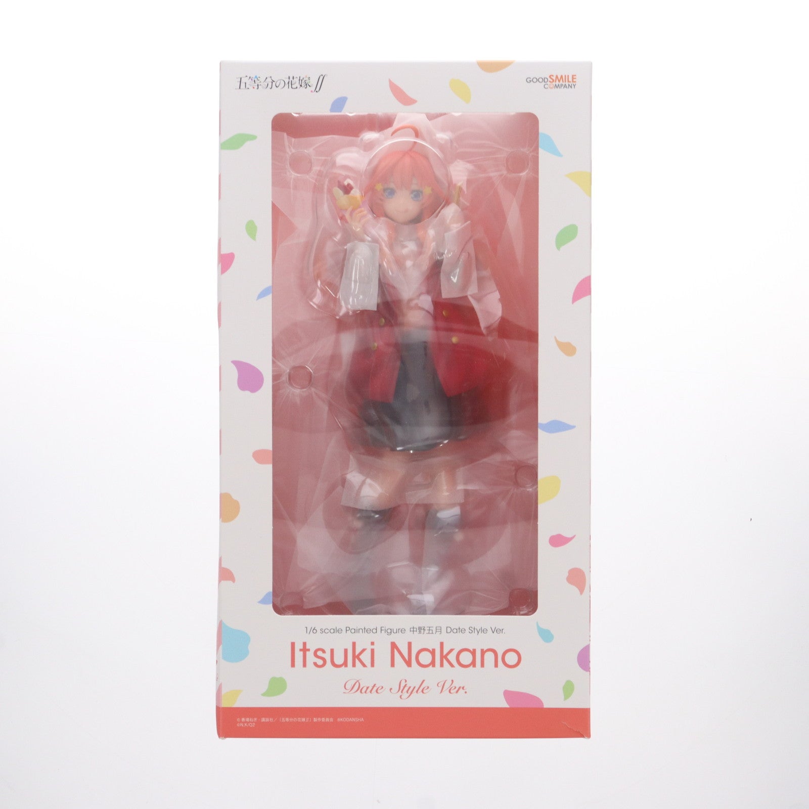 【中古即納】[FIG]中野五月(なかのいつき) Date Style Ver. 五等分の花嫁∬ 1/6 完成品 フィギュア グッドスマイルカンパニー(20240119)