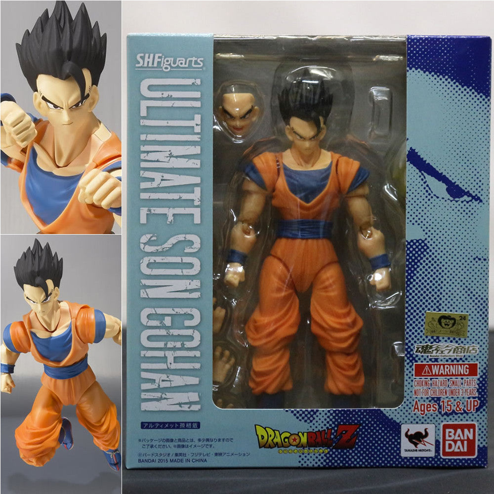 【中古即納】[FIG]魂ウェブ商店限定 S.H.Figuarts(フィギュアーツ) アルティメット孫悟飯 ドラゴンボールZ 完成品 可動フィギュア バンダイ(20150930)