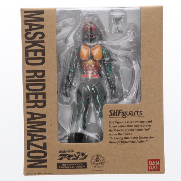 中古即納】[FIG]Amazon.co.jp限定 S.H.Figuarts(フィギュアーツ) 仮面ライダーアマゾン Amazon.co.jp  EDITION 完成品 可動フィギュア バンダイ