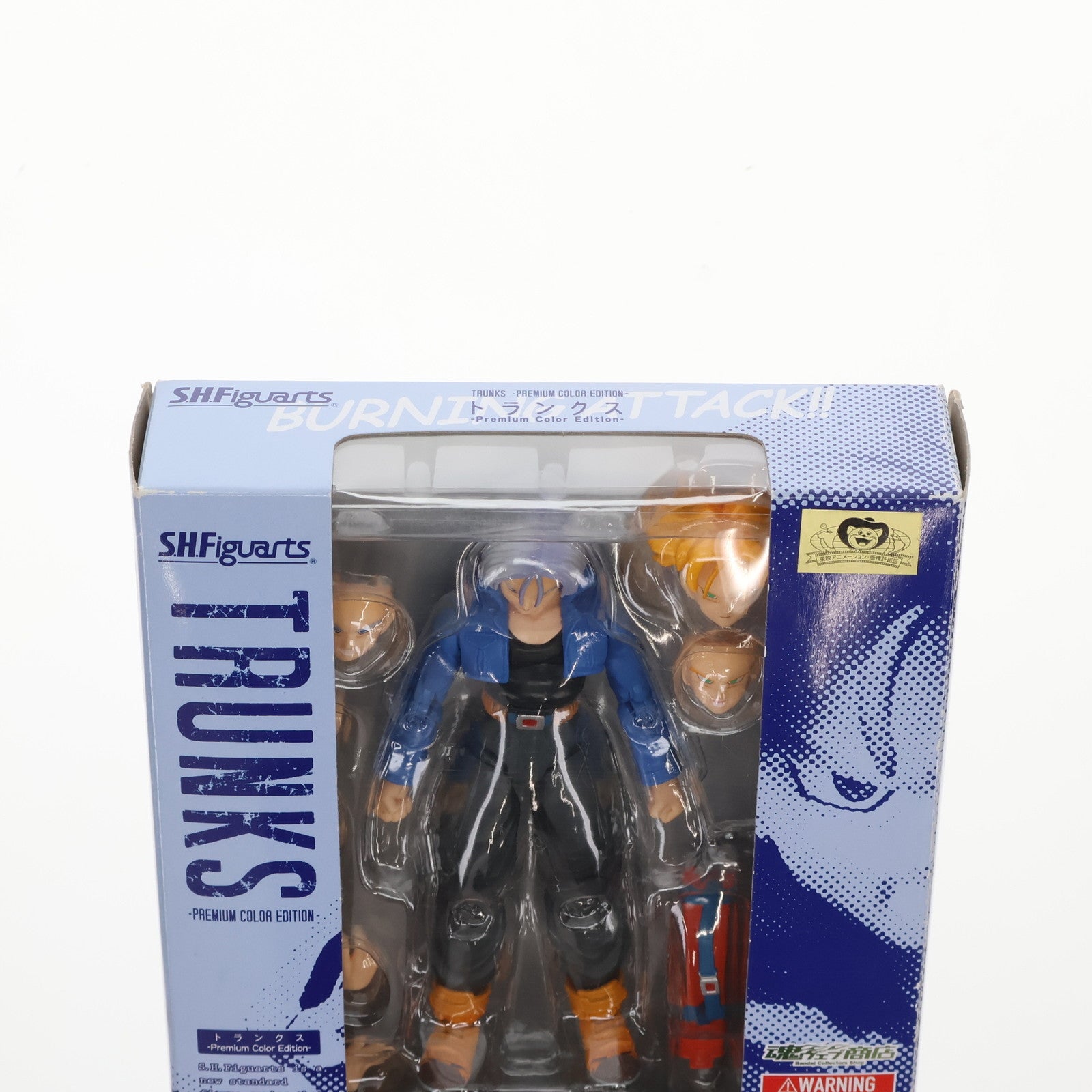 【中古即納】[FIG]魂ウェブ商店限定 S.H.Figuarts(フィギュアーツ) トランクス -Premium Color Edition- ドラゴンボールZ 完成品 可動フィギュア バンダイ(20160131)