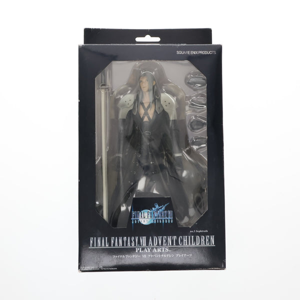 中古即納】[FIG]PLAY ARTS(プレイアーツ) セフィロス FINAL FANTASY VII ADVENT CHILDREN(ファイナルファンタジー7  アドベントチルドレン) 完成品 可動フィギュア スクウェア・エニックス