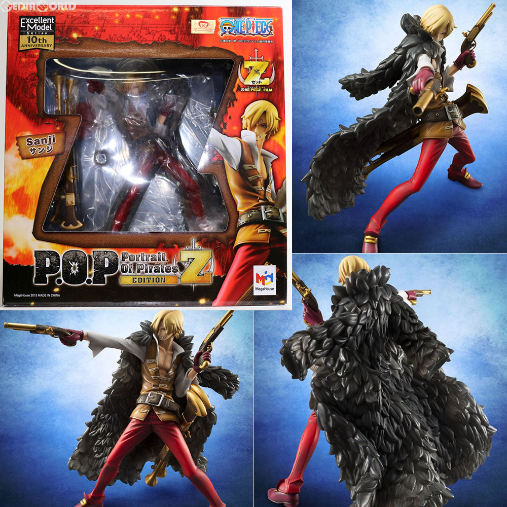 【中古即納】[FIG]Portrait.Of.Pirates P.O.P EDITION-Z サンジ ONE PIECE FILM Z(ワンピースフィルムZ) 1/8 完成品 フィギュア メガハウス(20130929)