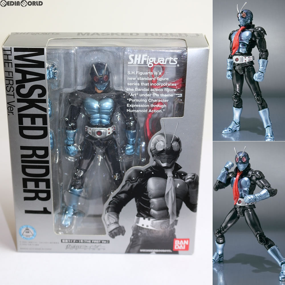 【中古即納】[FIG] S.H.Figuarts(フィギュアーツ) 仮面ライダー1号(THE FIRST) 仮面ライダー THE FIRST 完成品 可動フィギュア バンダイ(20100911)