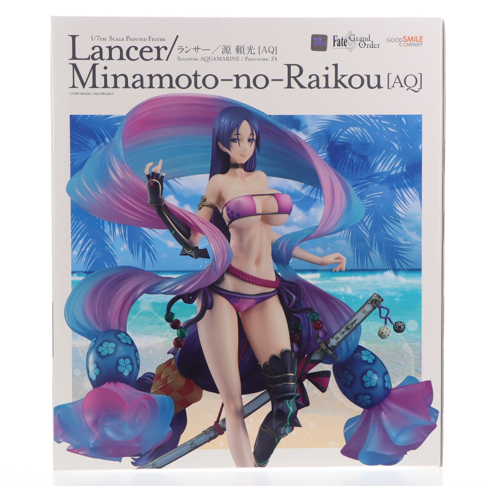 【中古即納】[FIG]ランサー/源頼光(みなもとのらいこう)[AQ] Fate/Grand Order(フェイト/グランドオーダー) 1/7 完成品 フィギュア グッドスマイルカンパニー(20230427)