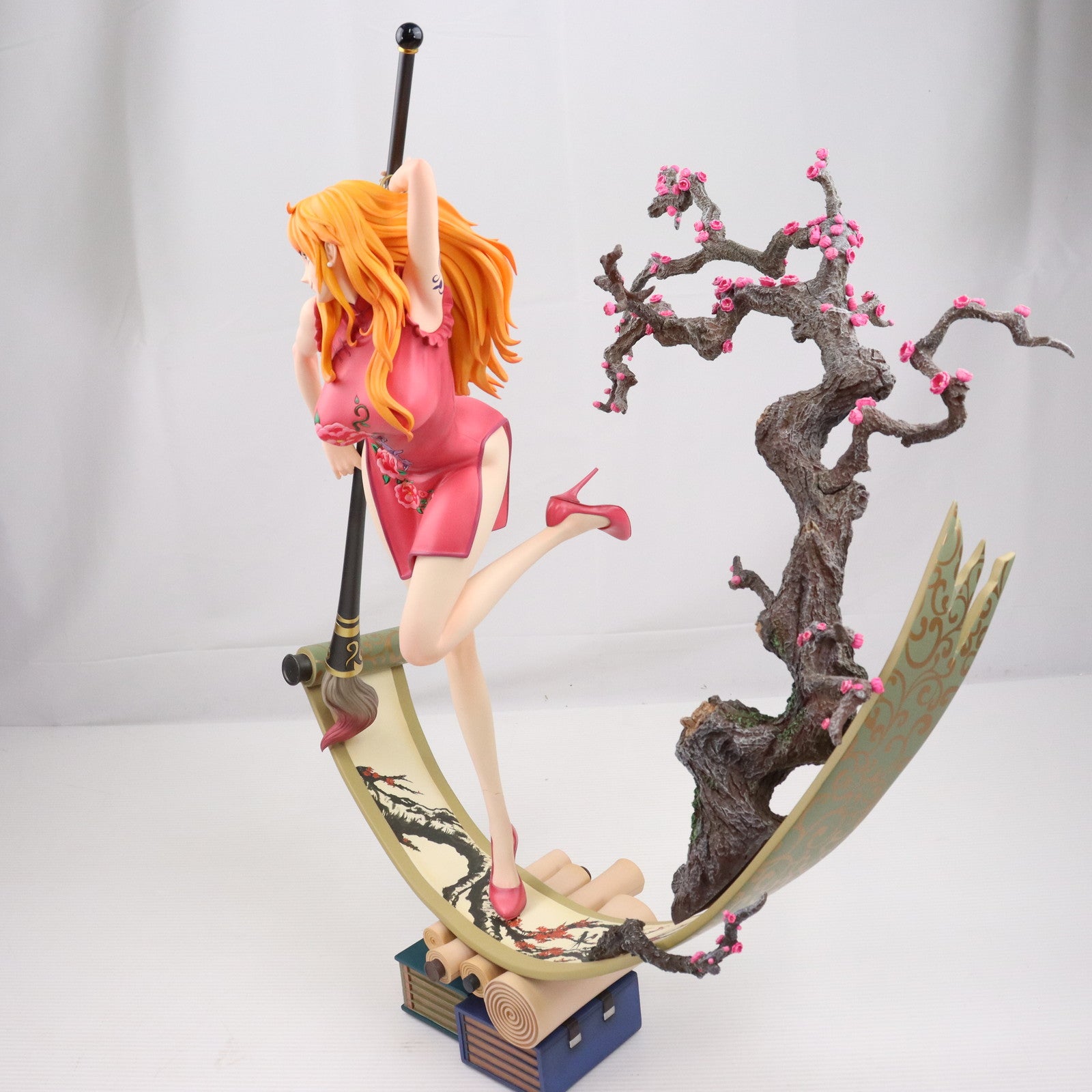 【中古即納】[FIG] ナミ チャイナドレス ONE PIECE(ワンピース) 1/4 スタチュー 完成品 フィギュア epoch  studios(20220531)