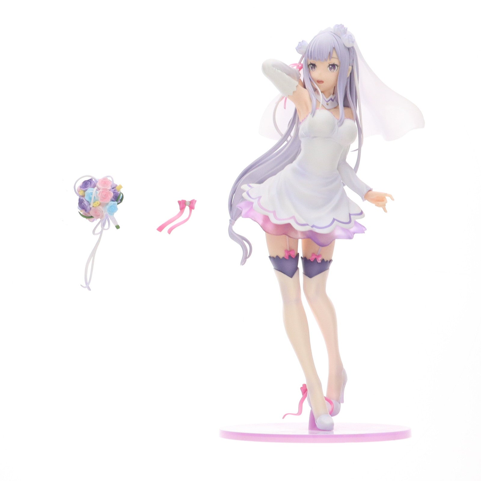 【中古即納】[FIG] エミリア ウェディングVer. Re:ゼロから始める異世界生活 1/7 完成品 フィギュア Phat!(ファット・カンパニー) (20200208)