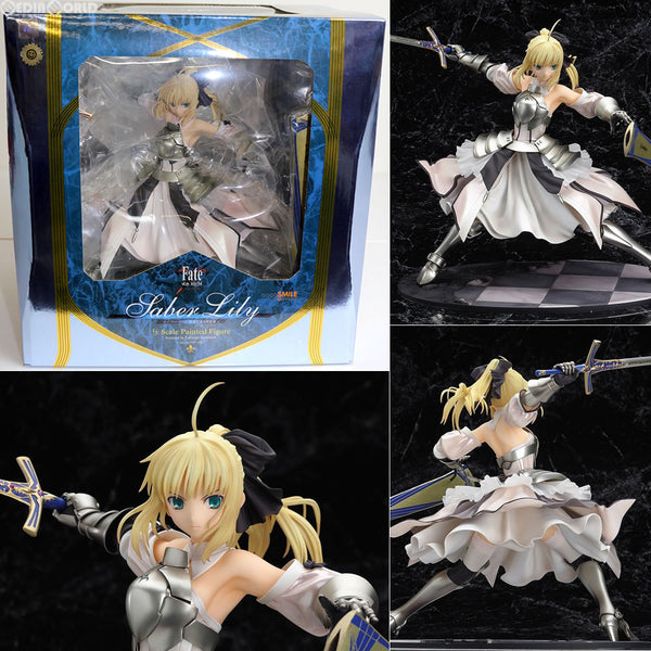 【中古即納】[FIG]セイバー・リリィ ～全て遠き理想郷(アヴァロン)～ Fate/unlimited codes(フェイト/アンリミテッドコード) 1 /7 完成品 フィギュア グッドスマイルカンパニー