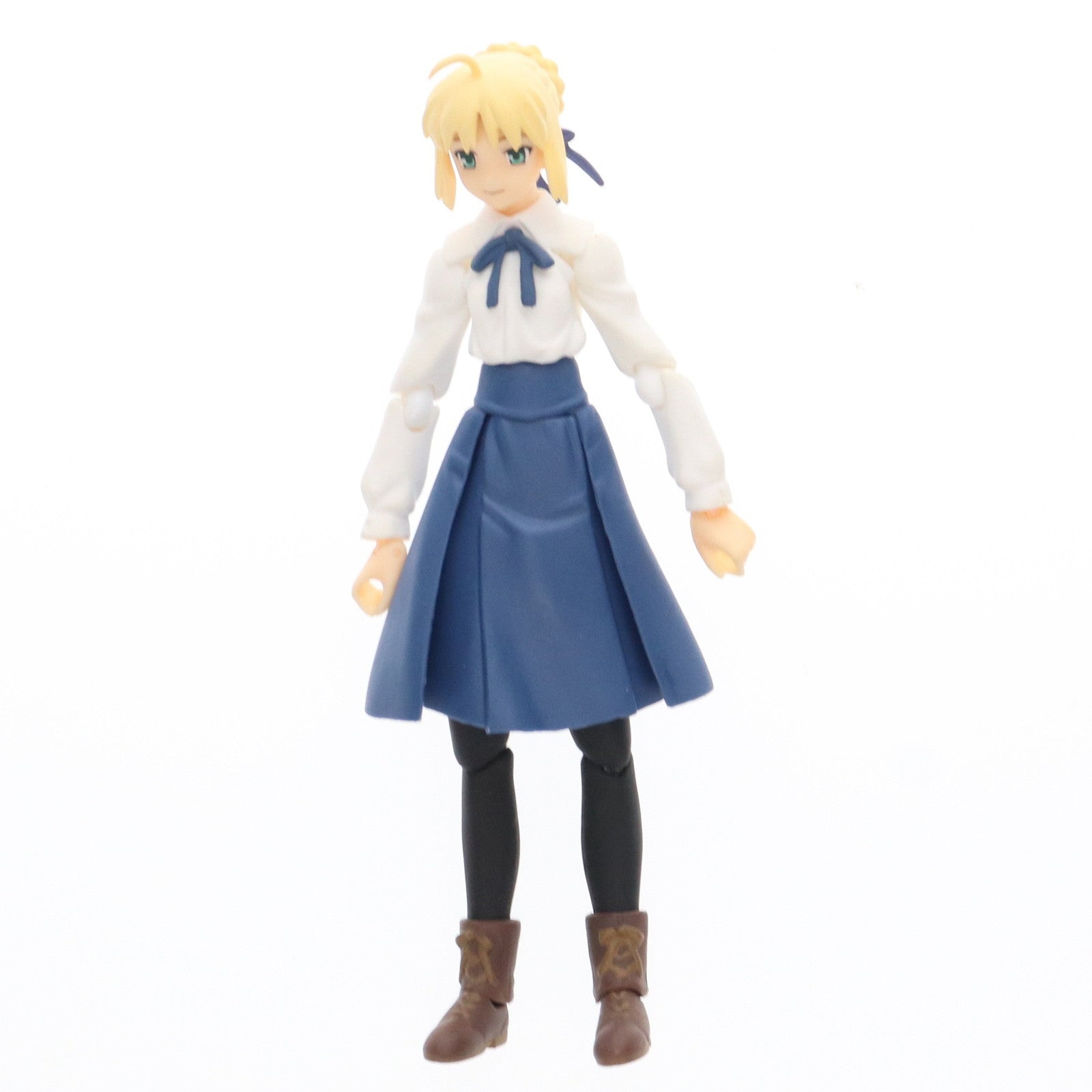 【中古即納】[FIG]figma(フィグマ) 050 セイバー 私服ver. Fate/stay night(フェイト/ステイナイト) 完成品 可動フィギュア マックスファクトリー(20091115)