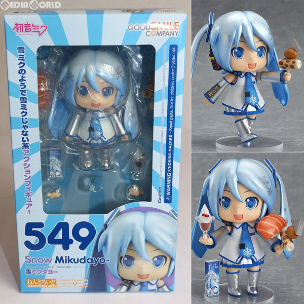 【中古即納】[FIG]ねんどろいど 549 雪ミクダヨー キャラクター・ボーカル・シリーズ01 初音ミク 完成品 可動フィギュア 雪ミク  スカイタウン&GOODSMILE ONLINE SHOP限定 グッドスマイルカンパニー(20151220)