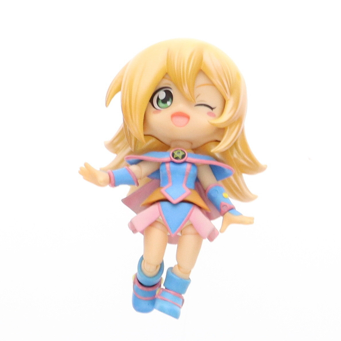 【中古即納】[FIG]キューポッシュ ブラック・マジシャン・ガール 遊☆戯☆王デュエルモンスターズ 完成品 可動フィギュア(AD005) コトブキヤ(20130719)