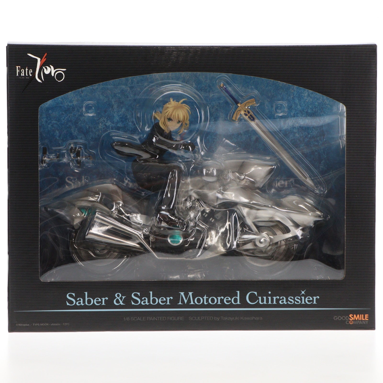 【中古即納】[FIG]セイバー&セイバー・モータード・キュイラッシェ Fate/Zero(フェイト/ゼロ) 1/8 完成品 フィギュア グッドスマイルカンパニー(20120630)