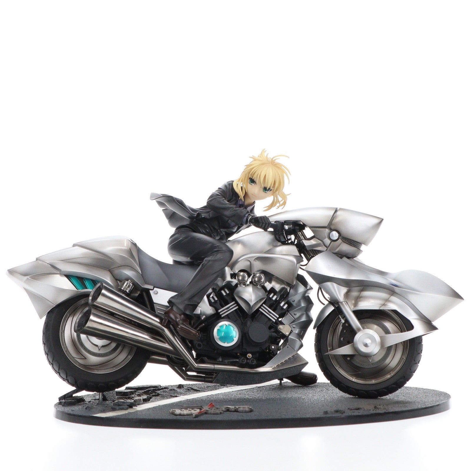 【中古即納】[FIG]セイバー&セイバー・モータード・キュイラッシェ Fate/Zero(フェイト/ゼロ) 1/8 完成品 フィギュア グッドスマイルカンパニー(20120630)