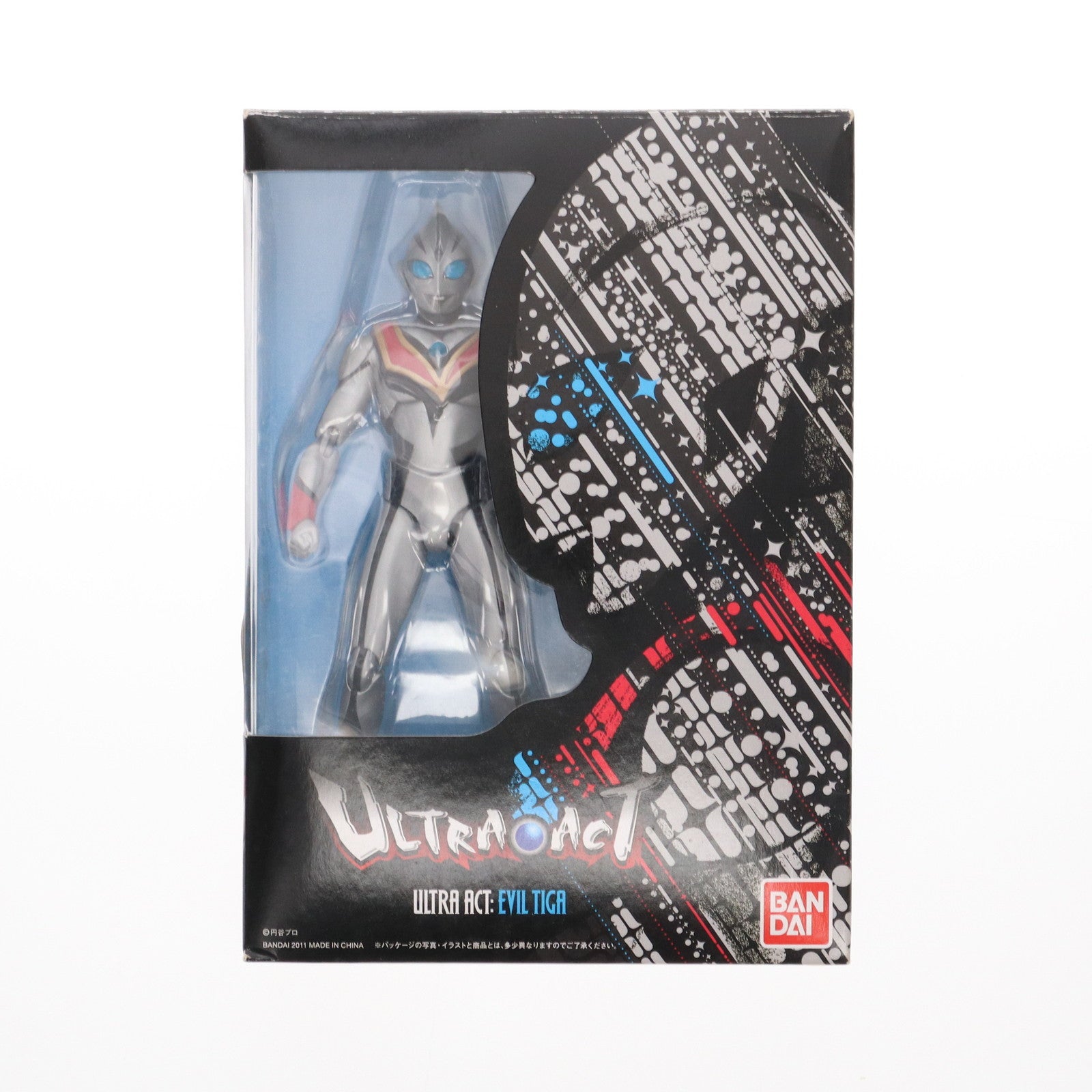 【中古即納】[FIG]ULTRA-ACT(ウルトラアクト) イーヴィルティガ ウルトラマンティガ 完成品 可動フィギュア バンダイ(20110722)