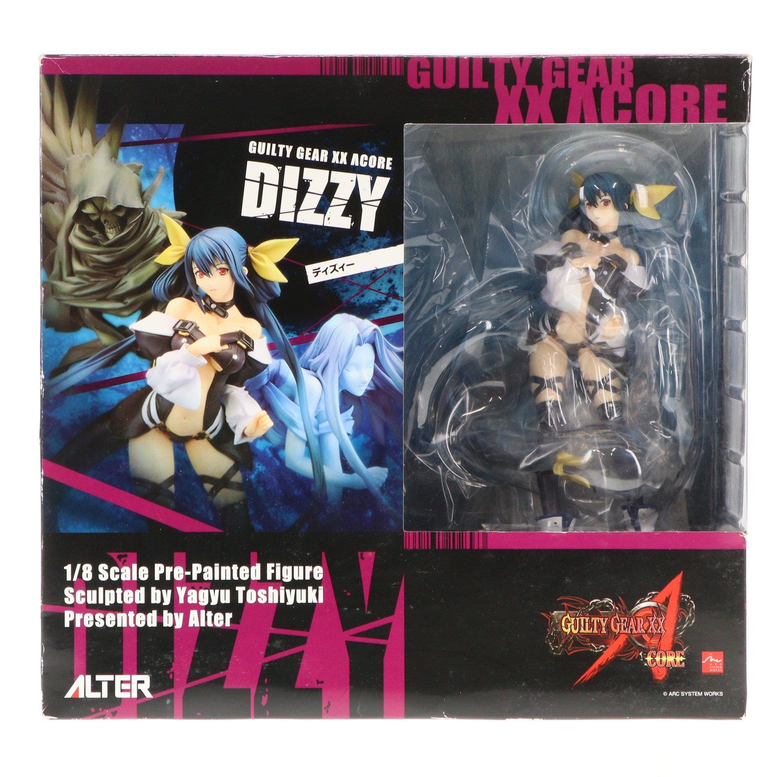 【中古即納】[FIG]ディズィー GUILTY GEAR XX ΛCORE(ギルティギア イグゼクス アクセントコア) 1/8 完成品 フィギュア アルター(20140201)