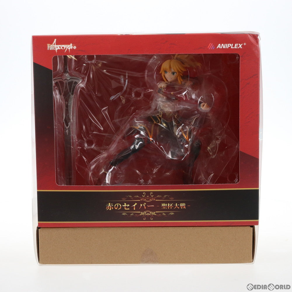 【中古即納】[FIG]ANIPLEX+限定 赤のセイバー-聖杯大戦- Fate/Apocrypha(フェイト/アポクリファ) 1/7 完成品 フィギュア(MD18-0027001) アニプレックス(20190531)