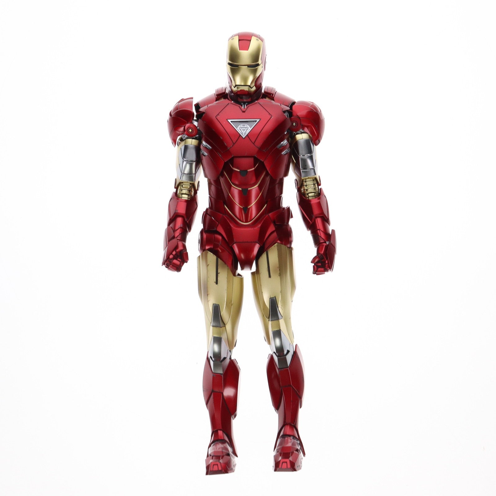 【中古即納】[FIG] ムービー・マスターピース DIECAST アイアンマン・マーク6(2.0版) アベンジャーズ 1/6 完成品 可動フィギュア(MMS687D52) ホットトイズ(20240831)