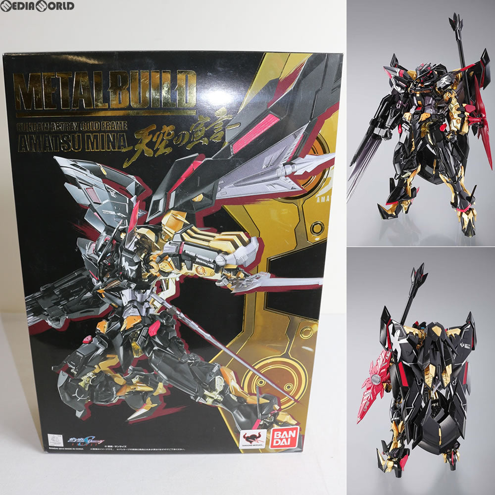 【中古即納】[FIG] METAL BUILD ガンダムアストレイゴールドフレーム天ミナ -天空の宣言- 機動戦士ガンダムSEED DESTINY ASTRAY(シード デスティニー アストレイ) 完成品 可動フィギュア バンダイ(20150627)