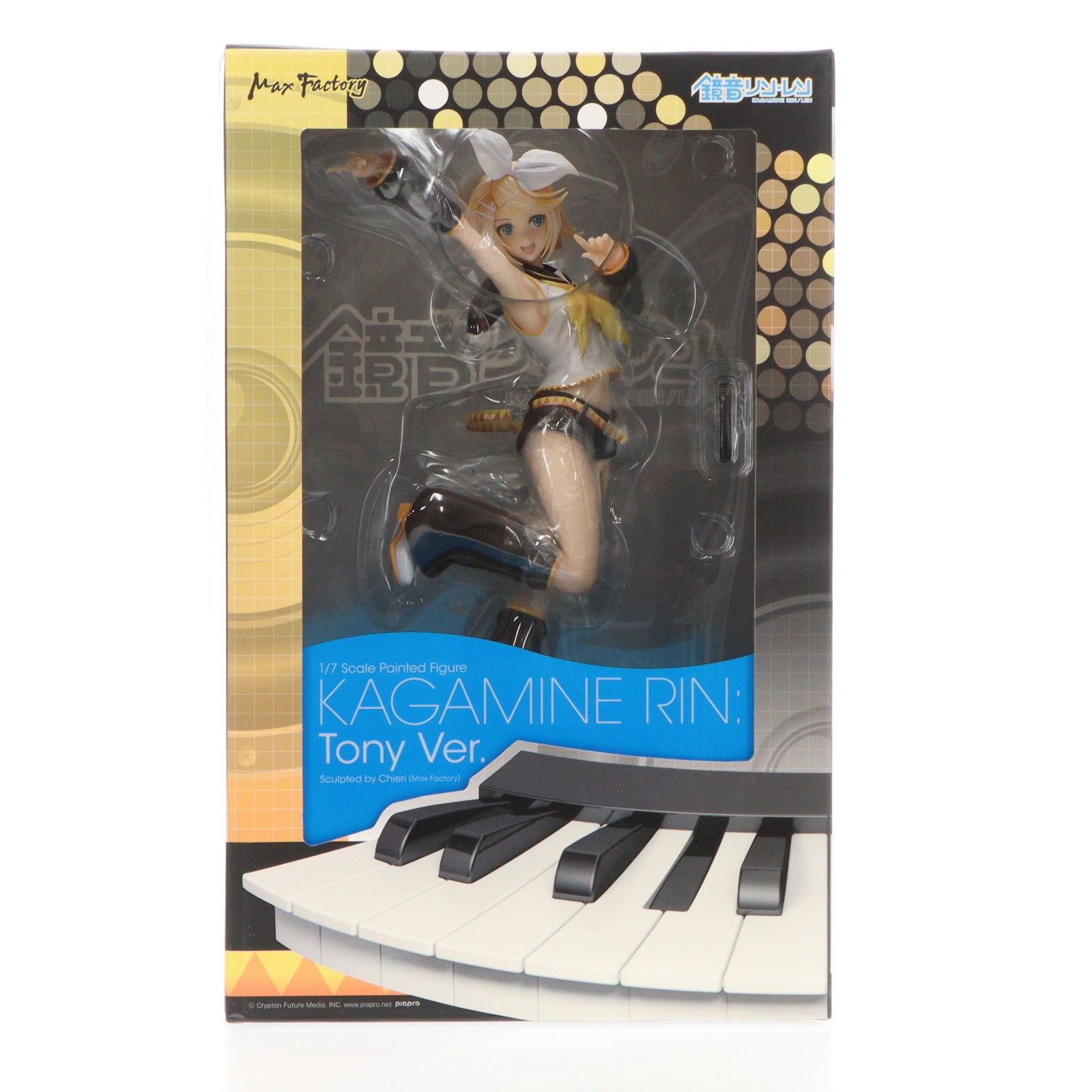 【中古即納】[FIG]鏡音リン(かがみねりん) Tony Ver. キャラクター・ボーカル・シリーズ02 鏡音リン・レン 1/7 完成品 フィギュア グッドスマイルカンパニー(20160917)