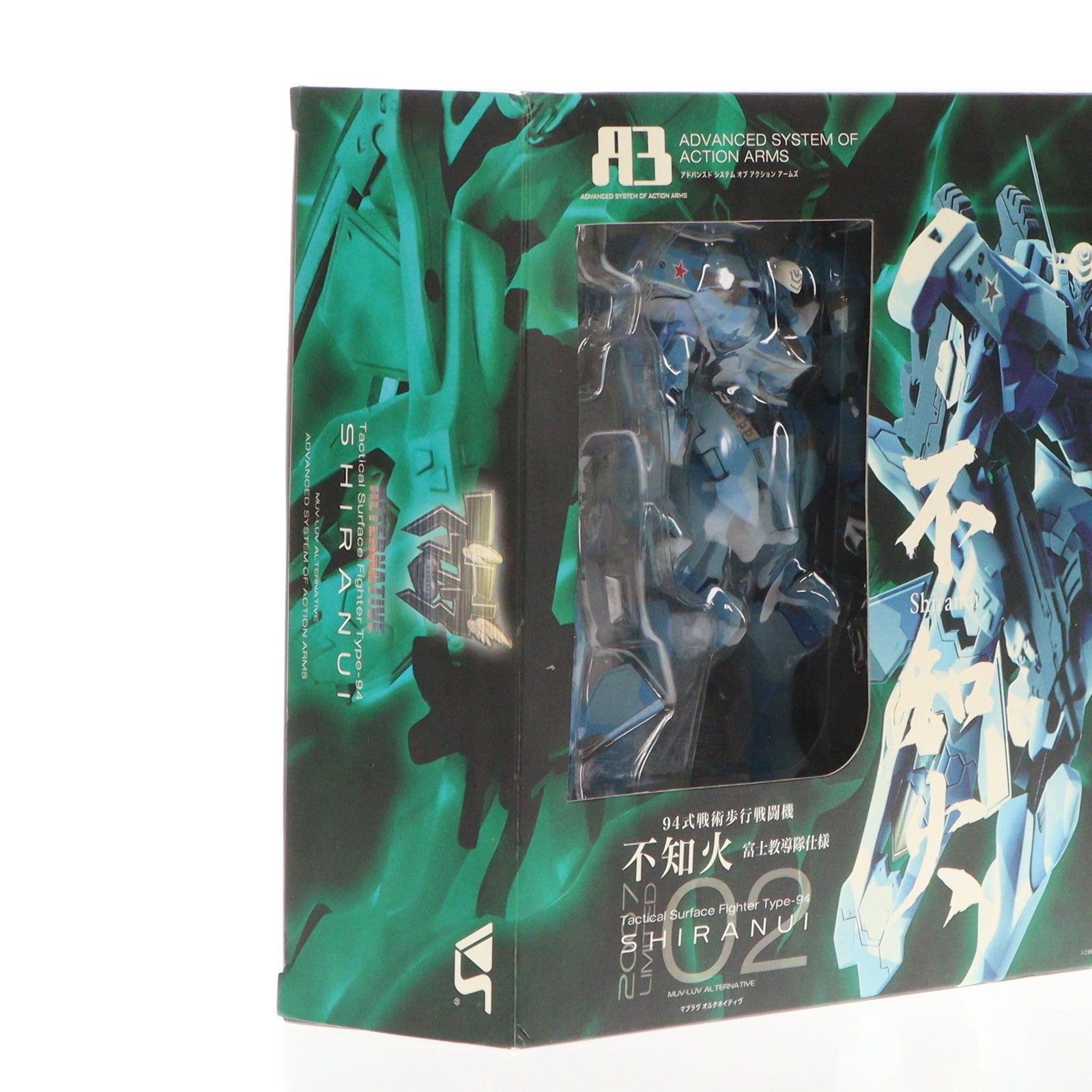 【中古即納】[FIG] A3メカアクションフィギュアシリーズ 2007 LIMITED 94式戦術歩行戦闘機 不知火 富士教導隊仕様 マブラヴ オルタネイティヴ 完成品 可動フィギュア ボークスショップ ホビー天国ウェブ限定 ボークス(20070812)
