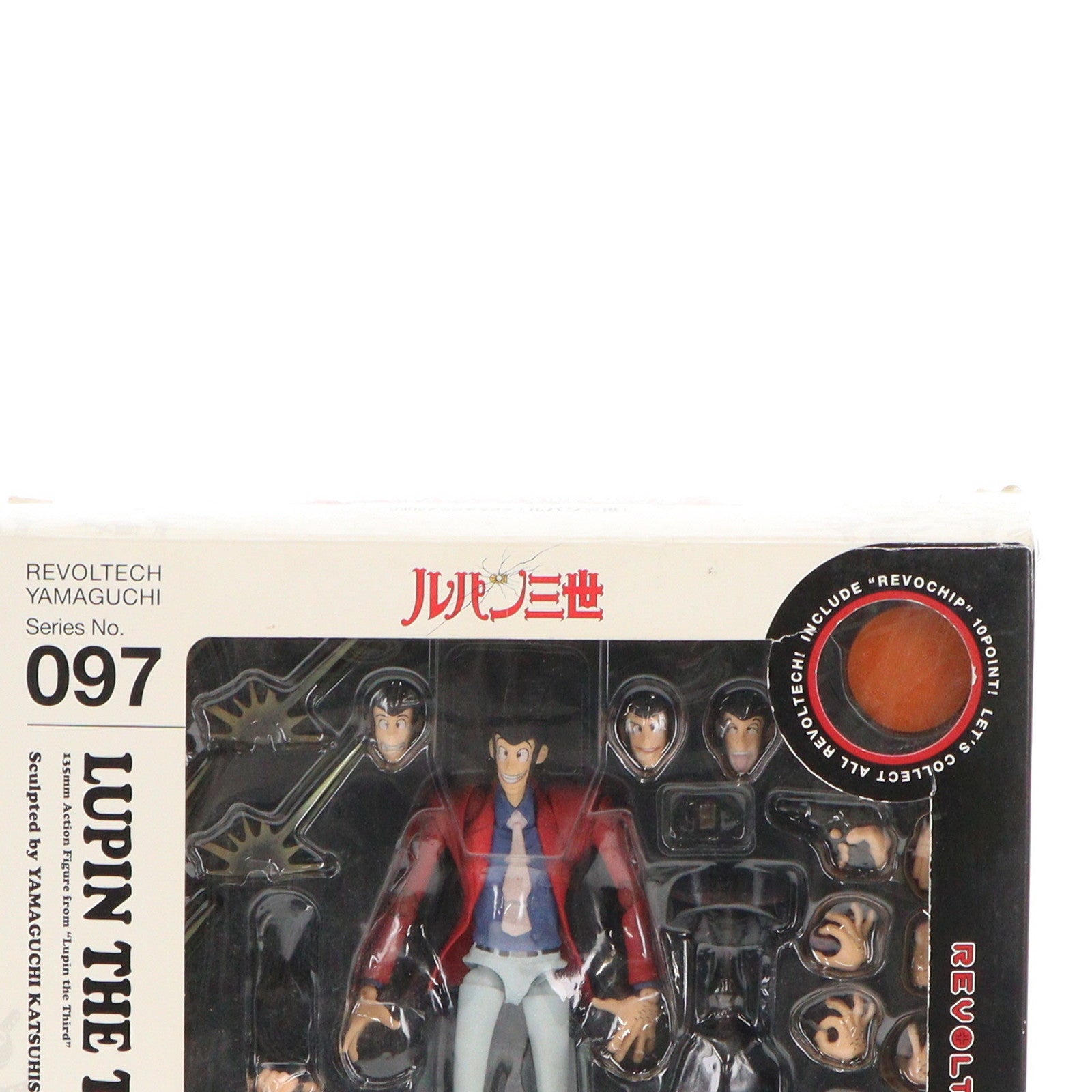 【中古即納】[FIG]リボルテックヤマグチ No.097 ルパン三世 完成品 可動フィギュア 海洋堂(20101015)