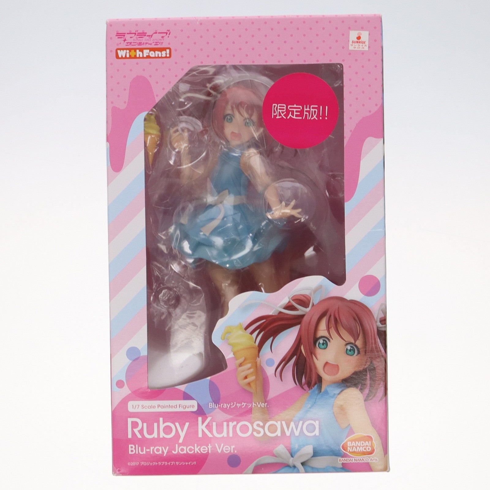 【中古即納】[FIG] バンダイビジュアルクラブ限定特典無し 黒澤ルビィ(くろさわるびぃ) Blu-rayジャケットVer.(限定版!!) ラブライブ!サンシャイン!! 1/7 完成品 フィギュア(TU-1457) バンダイナムコアーツ(20190531)