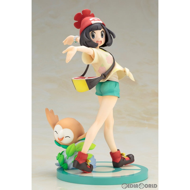 【中古即納】[FIG]ポケモンセンター&コトブキヤショップ限定特典付属 ARTFX J ミヅキ with モクロー ポケットモンスター 1/8 完成品 フィギュア(PP730) コトブキヤ(20180812)