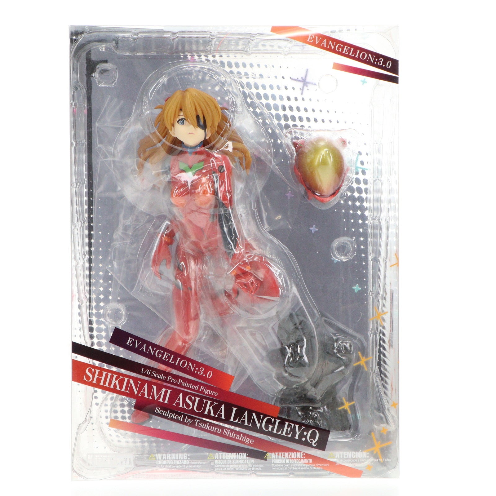 【中古即納】[FIG]式波・アスカ・ラングレー:Q～プラグスーツver.～ ヱヴァンゲリヲン新劇場版 1/6 完成品 フィギュア コトブキヤ(20130626)