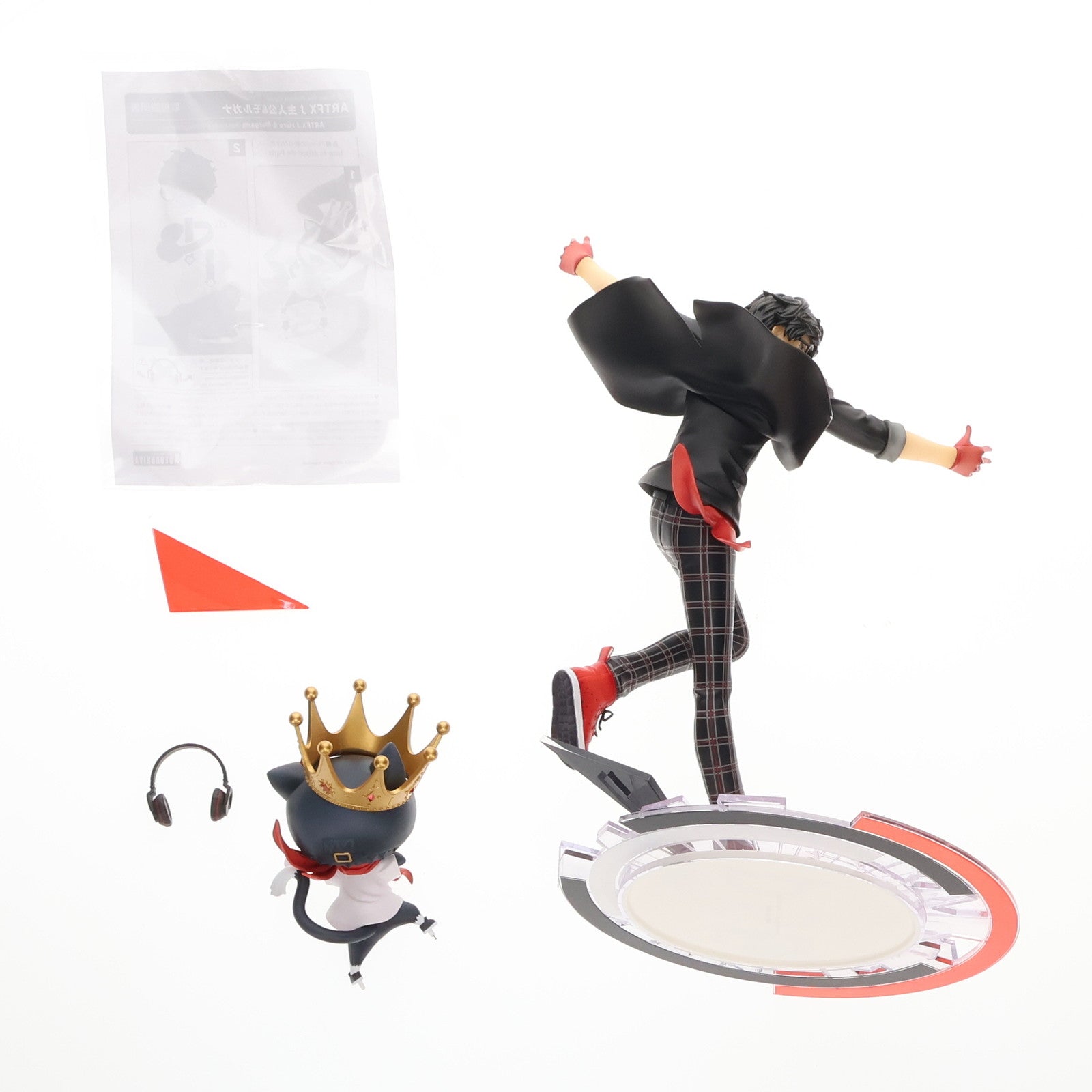 【中古即納】[FIG] (再販) ARTFX J 主人公 モルガナ ペルソナ5 ダンシング・スターナイト 1/8 完成品 フィギュア(PV192)  コトブキヤ(20240616)