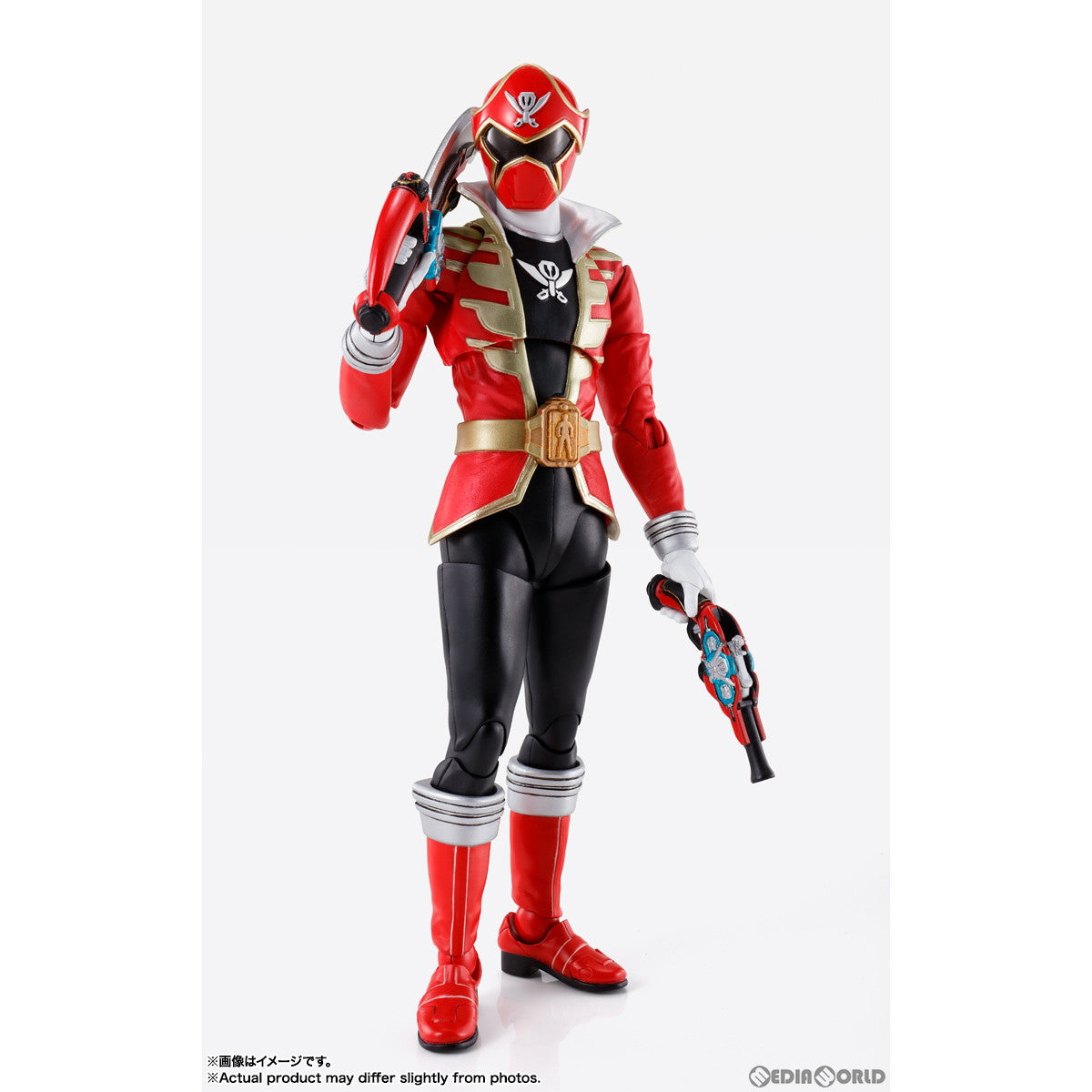 【中古即納】[FIG]S.H.Figuarts(フィギュアーツ) 真骨彫製法 ゴーカイレッド 海賊戦隊ゴーカイジャー 完成品 可動フィギュア バンダイスピリッツ(20230617)