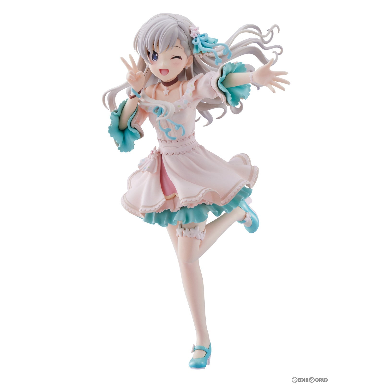 【中古即納】[FIG] 久川颯[O-Ku-Ri-Mo-No Sunday!] +(ひさかわはやて) アイドルマスター シンデレラガールズ 1/7 完成品 フィギュア(PF217) PLUM(プラム) (20230201)