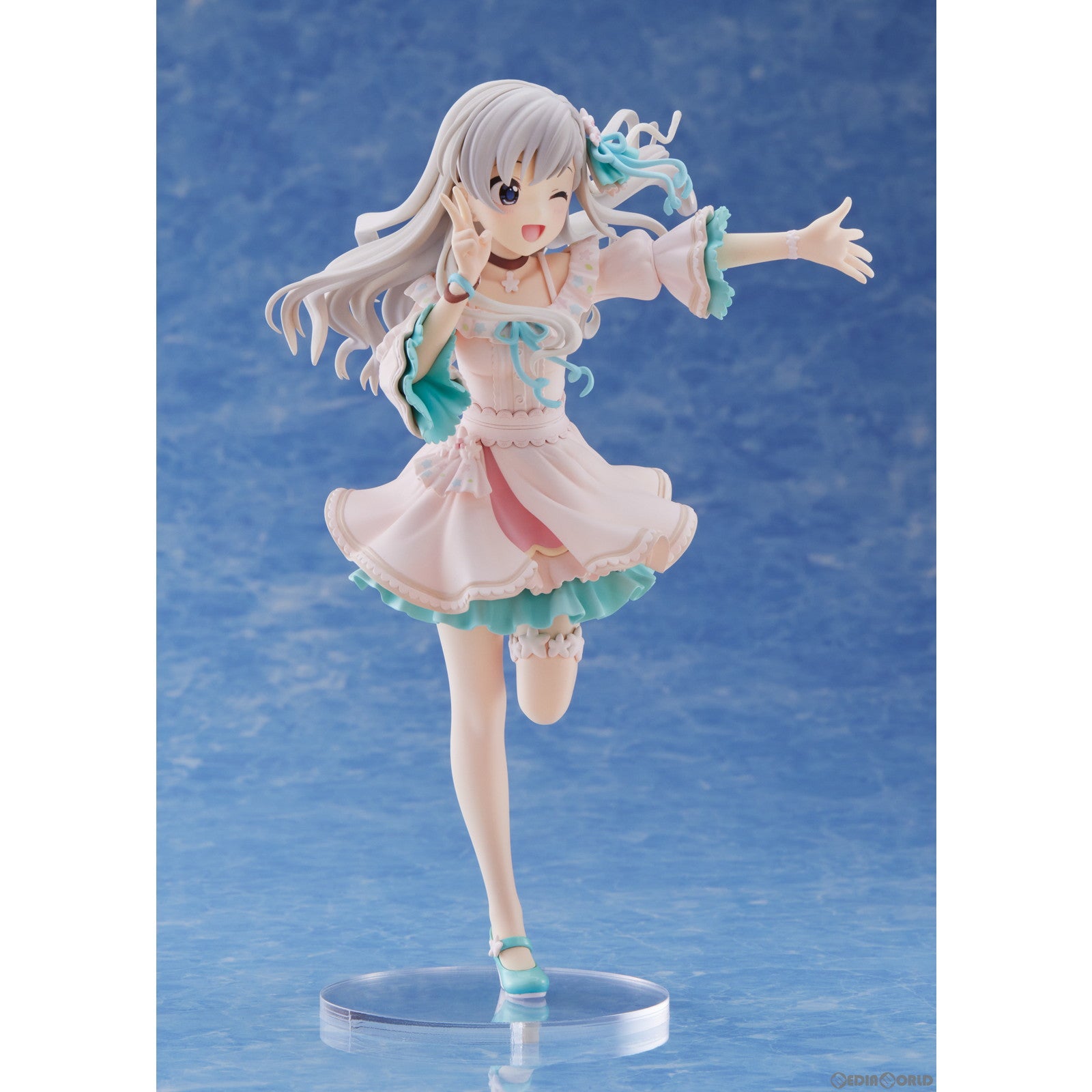 【中古即納】[FIG] 久川颯[O-Ku-Ri-Mo-No Sunday!] +(ひさかわはやて) アイドルマスター シンデレラガールズ 1/7 完成品 フィギュア(PF217) PLUM(プラム) (20230201)