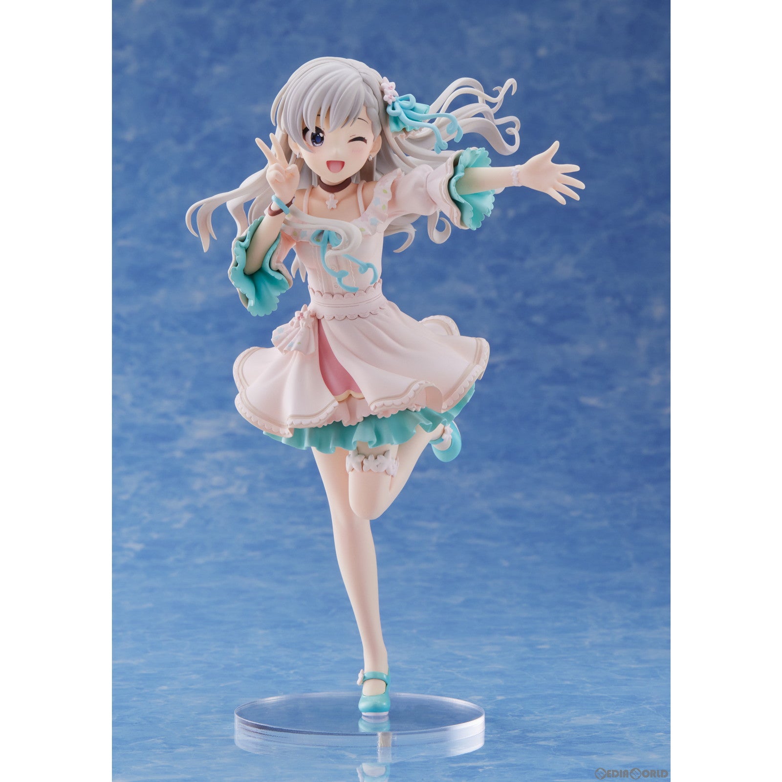 【中古即納】[FIG] 久川颯[O-Ku-Ri-Mo-No Sunday!] +(ひさかわはやて) アイドルマスター シンデレラガールズ 1/7 完成品 フィギュア(PF217) PLUM(プラム) (20230201)